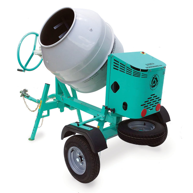 Portable mixer drum