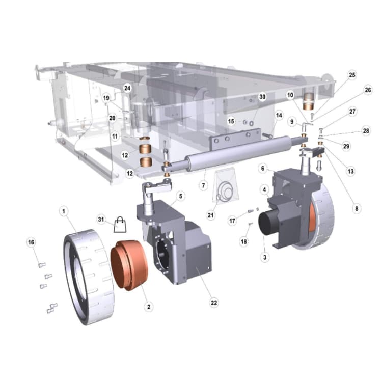 IM 3534E Scissor Steering