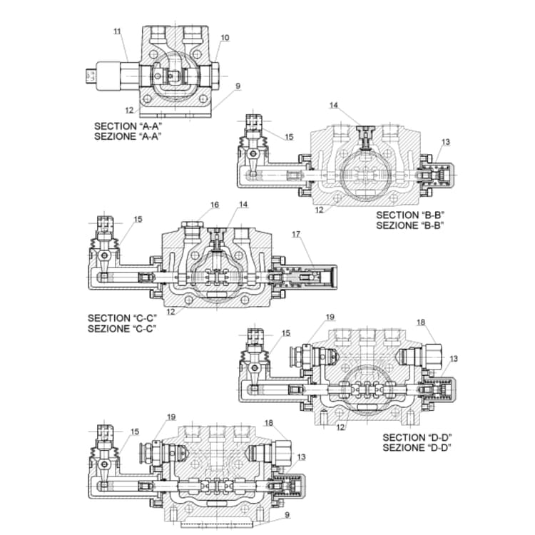 Carry 107 Transporter Control Valves