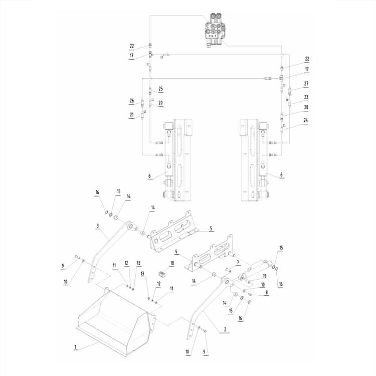 Carry 105 Electric Transporter Blade Attachement