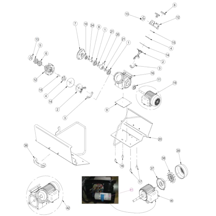 Mighty Small 50 Compressor Parts