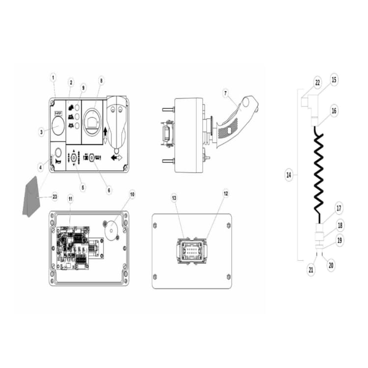 IM 4746 E Scissor Control Box