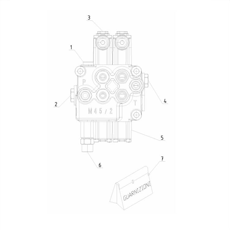 Carry 105 Electric Transporter Tools Control Valve