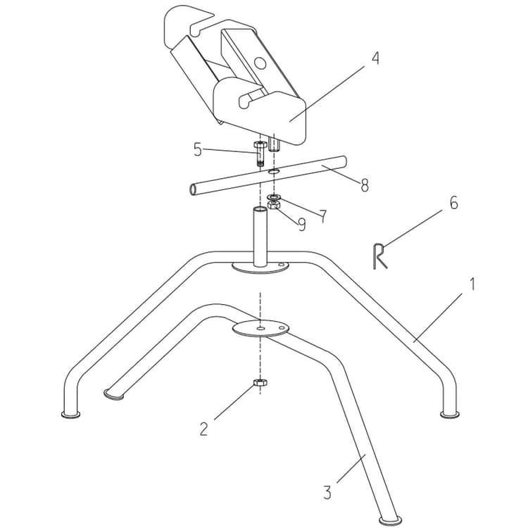 Wheelman II Accessory Work Stand