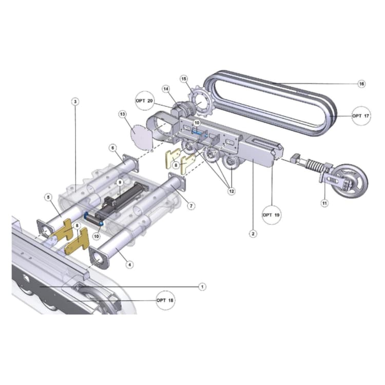 IM R15 DA Under Carriage