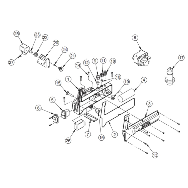 Combi 250 / 1000VA Electric Panel Parts