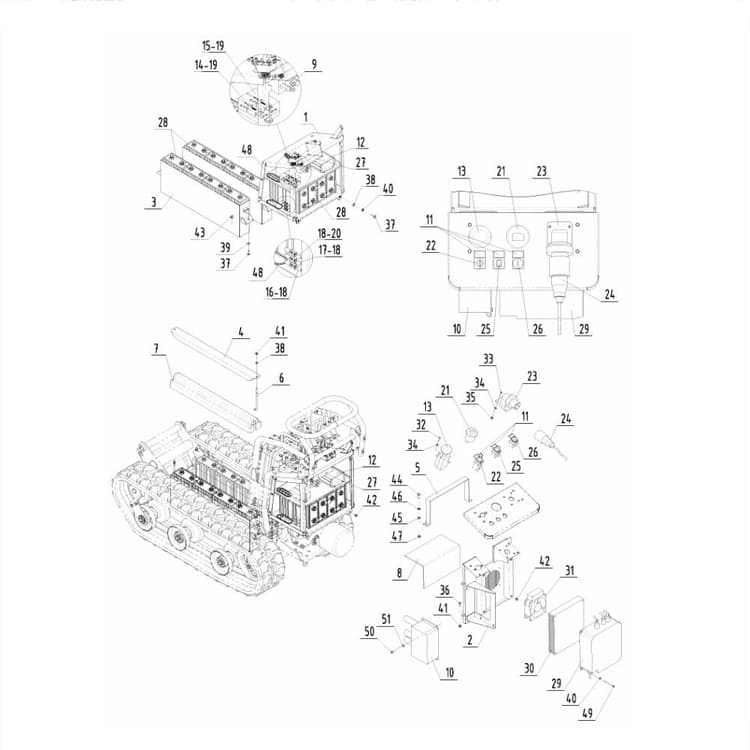Carry 105 Electric Transporter Electric System 2