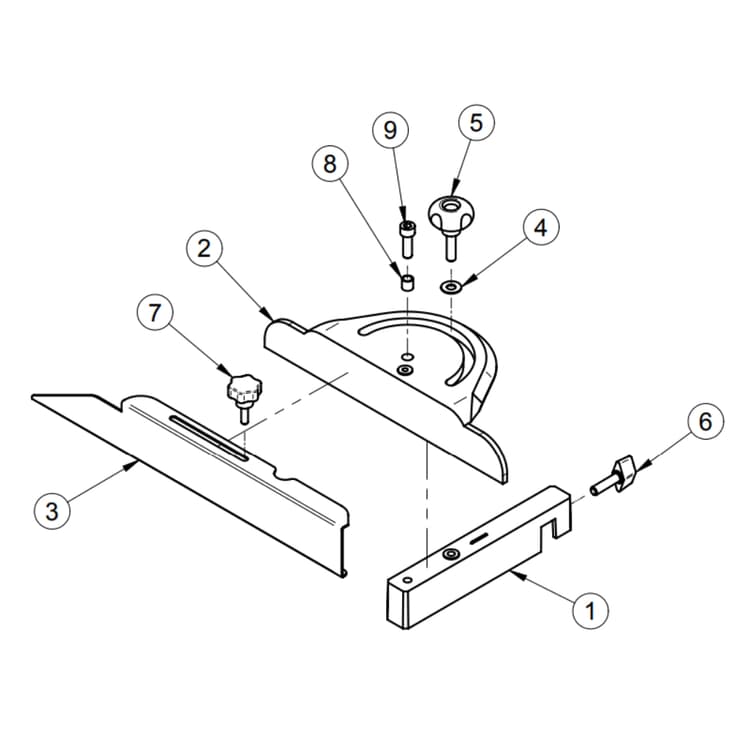 Combi 200VA Goniometer Assembly