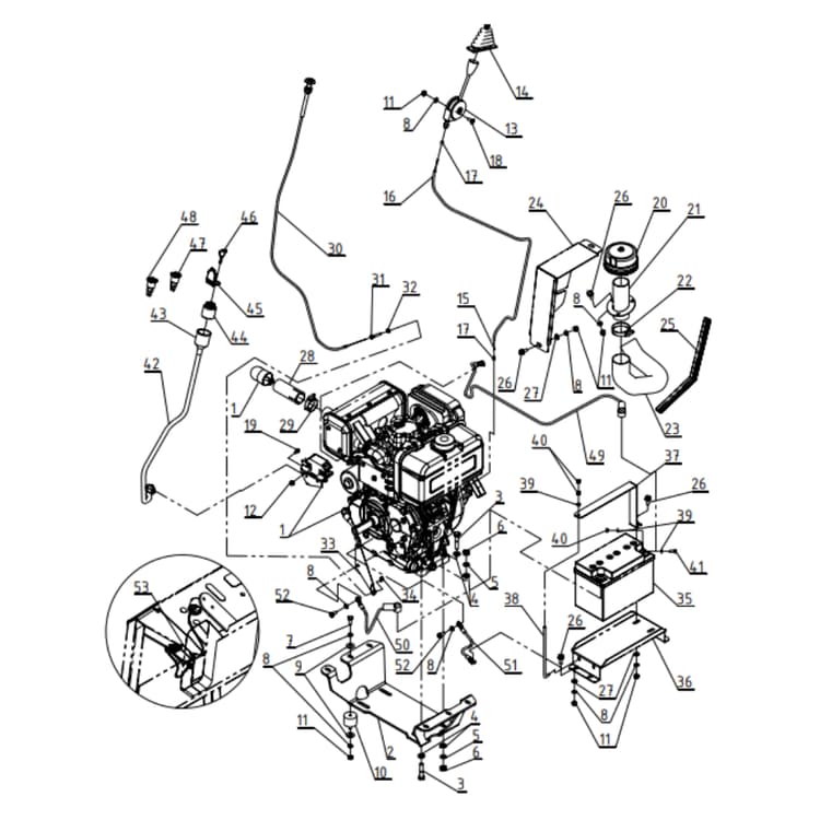 Carry 107 Transporter Diesel Engine 2