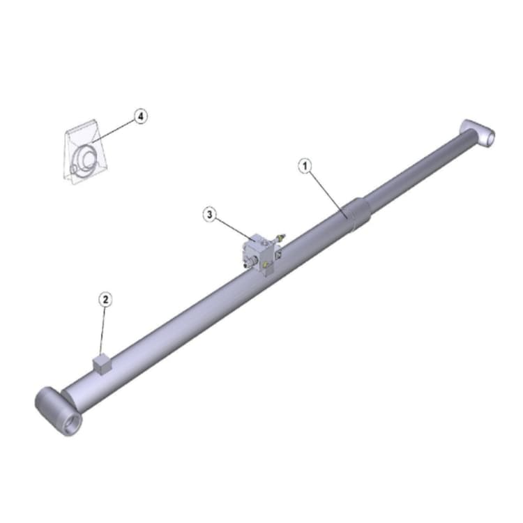 IM 4740 E Scissor Lower Cylinder