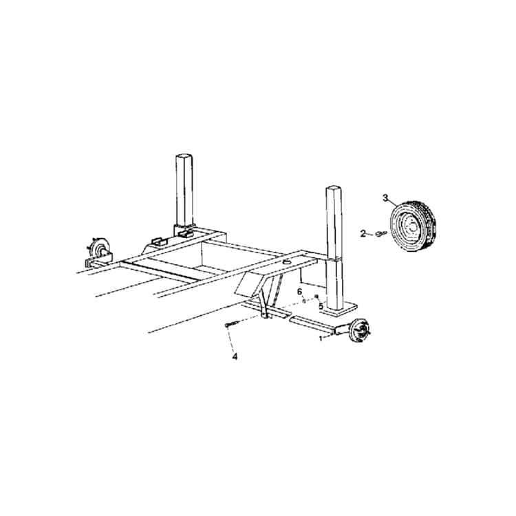 Mortarman 360 Wheel Parts