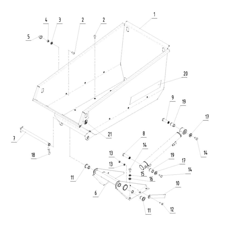 Carry 105 Electric Transporter Tools Support W/ Bucket