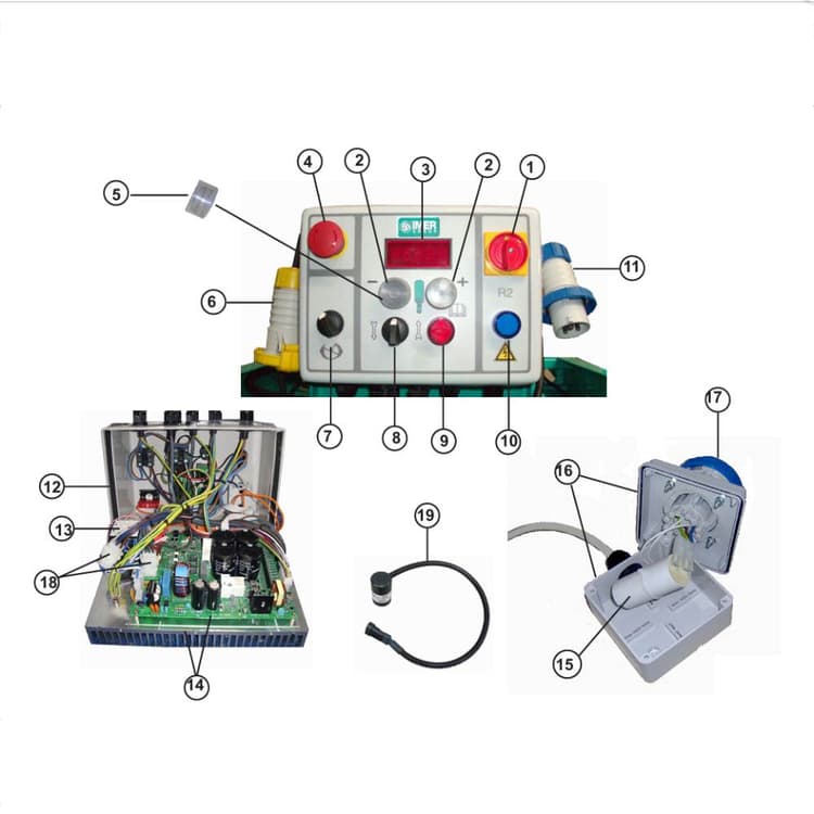 Step-Up 120 Electrical Panel Parts 220V Single-Phase