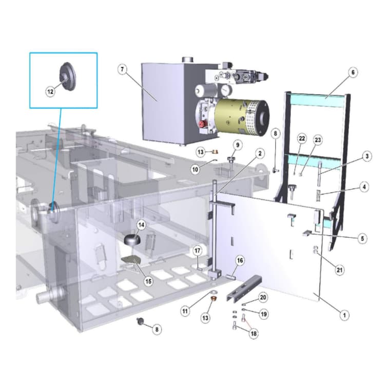 IM 4746 E Scissor Rear Box