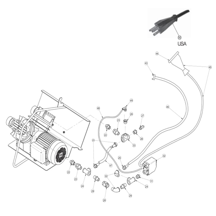 Mighty Small 50 Compressor Parts