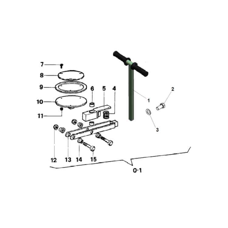 Mortarman 750 Dump Gate Parts