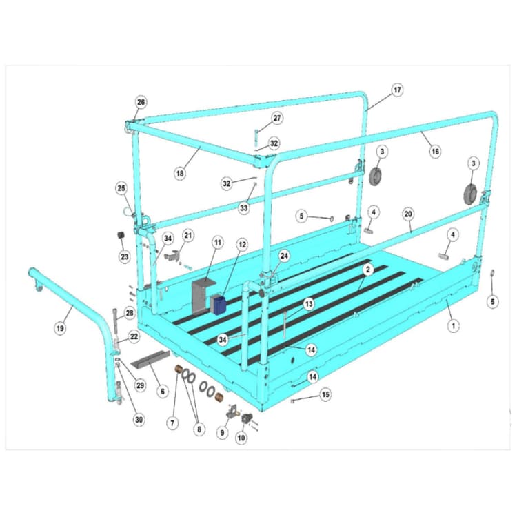 IM 4740 E Scissor Fixed Platform