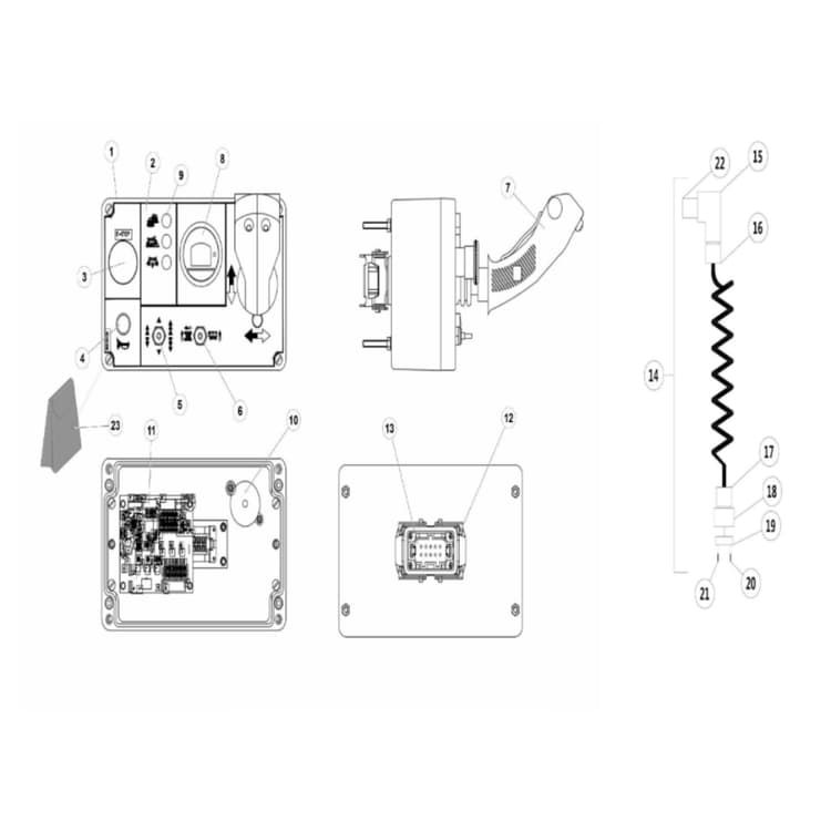 IM 3534E Scissor Control Box