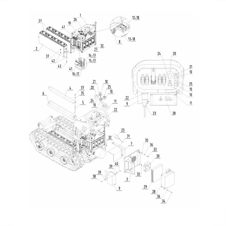 Carry 105 Electric Transporter Electric System 1