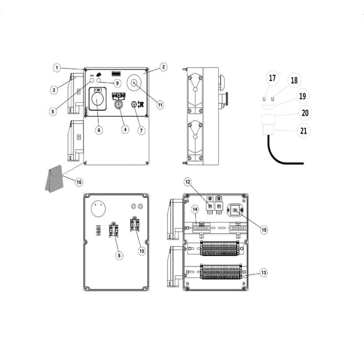 IM 3224 E Scissor Ground Control Box