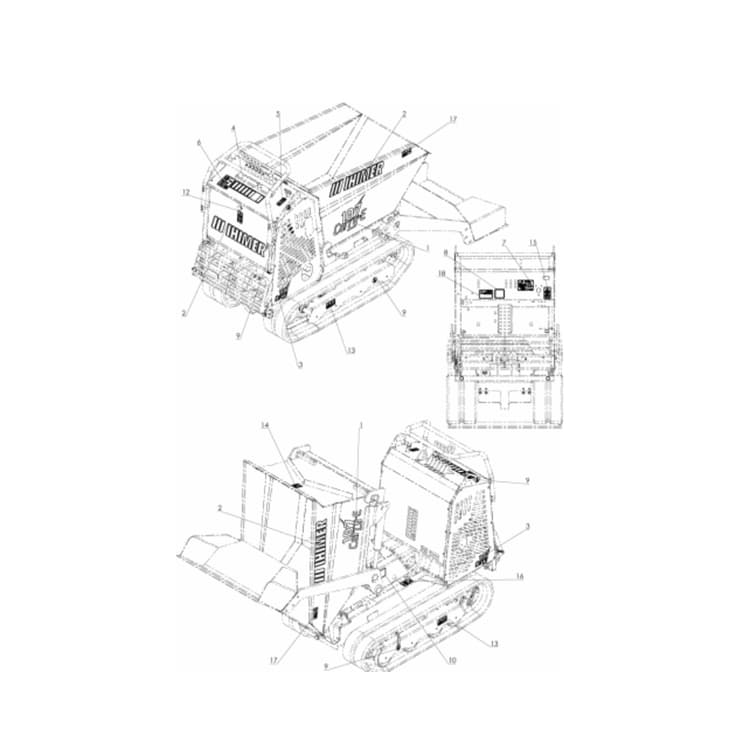 Carry 107 Transporter Console Assembly