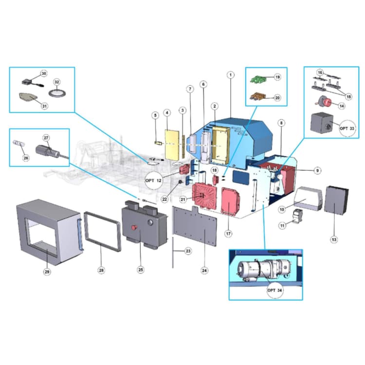 IM R15 DA Right Side-Electric Components