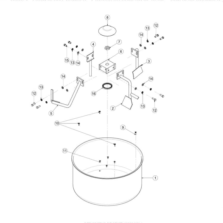 Step-Up 120 Mixer Parts 2
