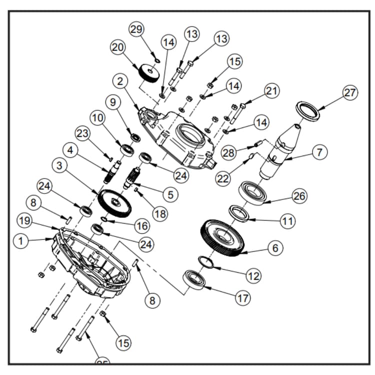 Syntesi 350 Gear Box