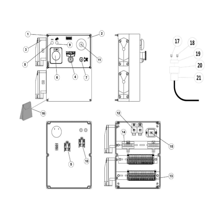 IM 4746 E Scissor Ground Panel