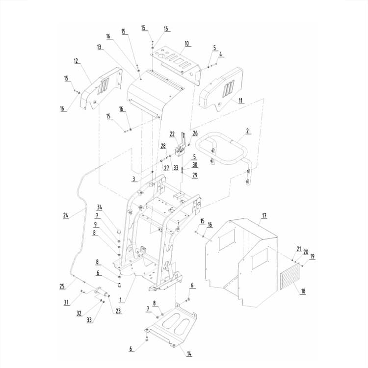 Carry 105 Electric Transporter Operator Position & Cover-1
