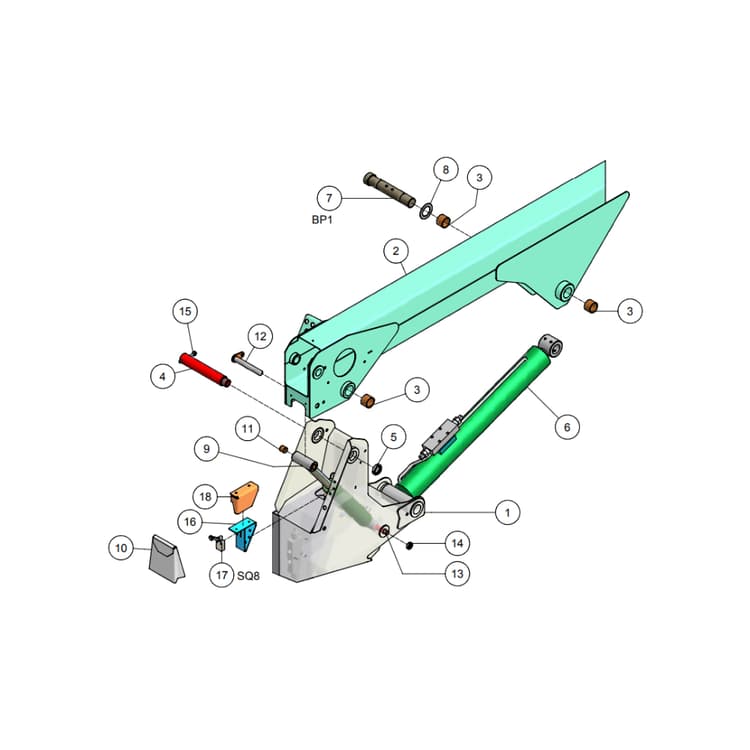 IM R19 Knee Lower 46C