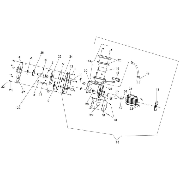 Wheelman II Motor & Gearbox