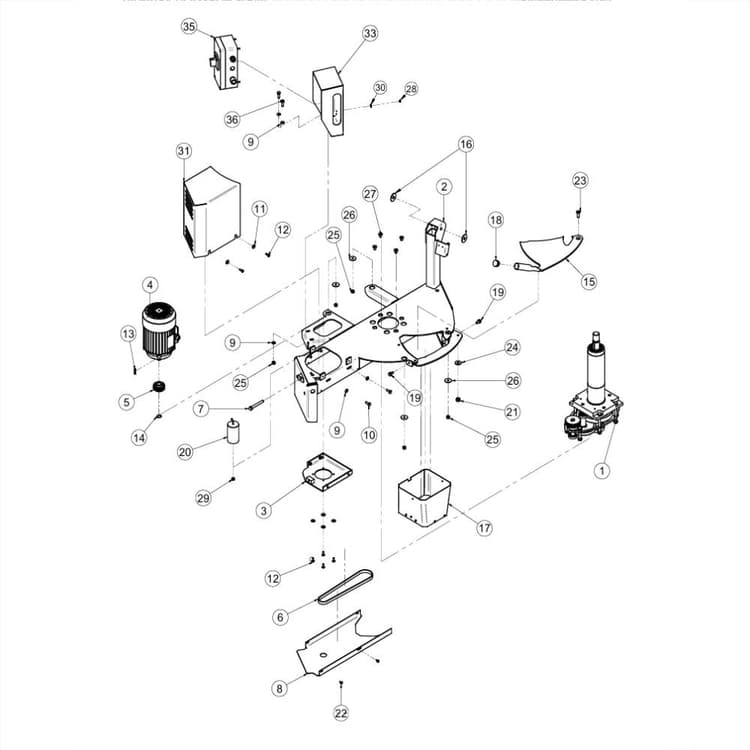 Step-Up 120 Mixer Parts