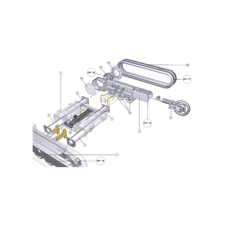 IM R15 DA Under Carriage