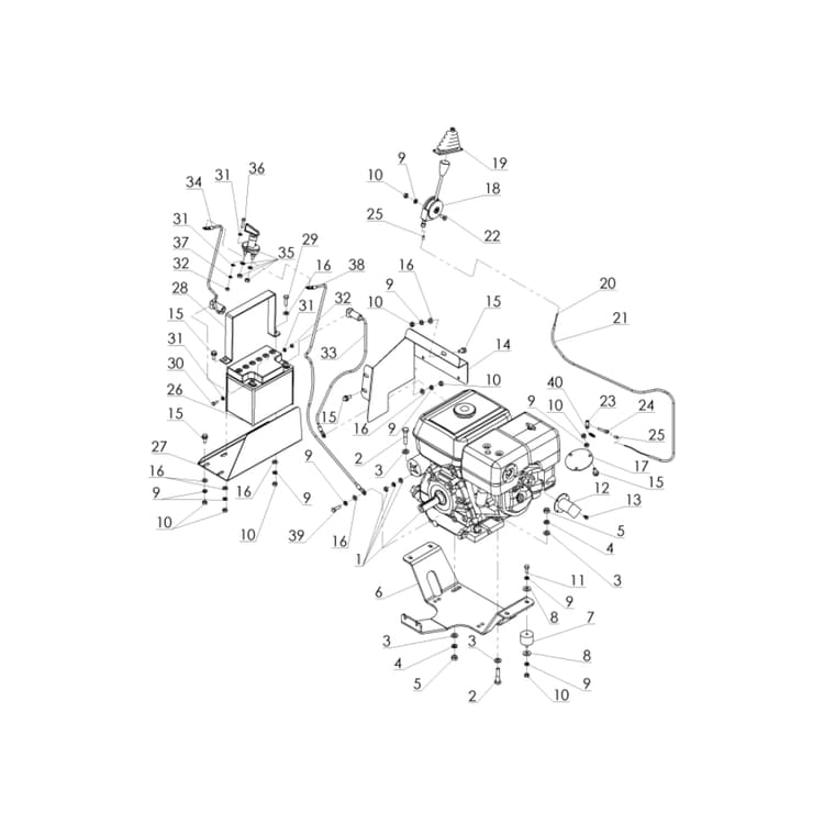 Carry 107 Transporter Gas Engine 2