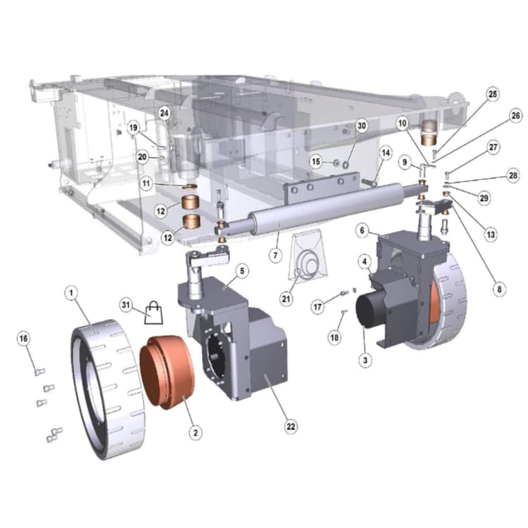 IM 4740 E Scissor Steering