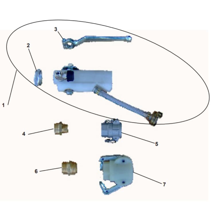 Mighty Small 50 TP Spray Jet Leveler Parts
