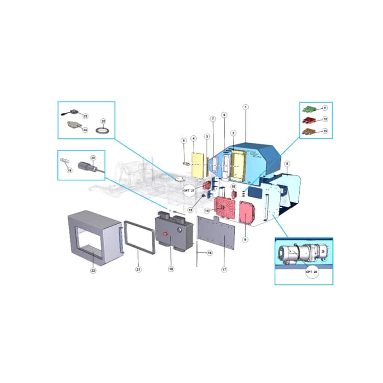 IM R15 DA Right Side-Electric Components