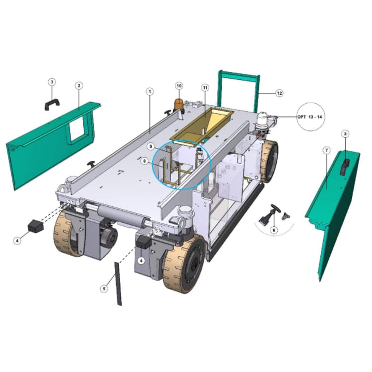 IM 3219AC Base Carriage