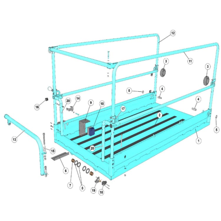 IM 3534E Scissor Fixed Platform