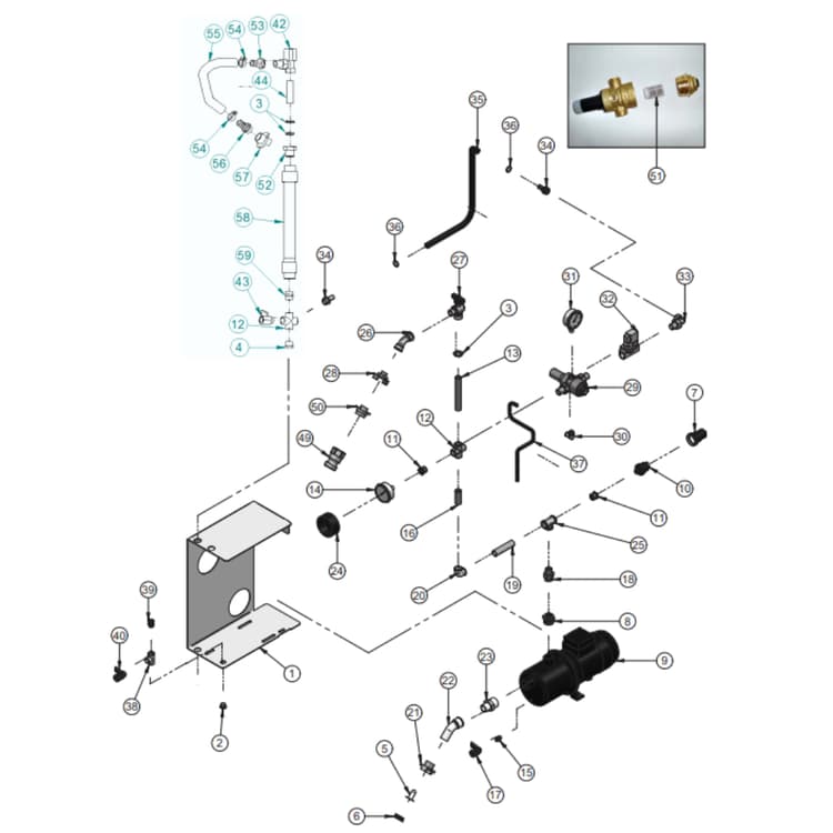 KOINE-4 Water Circuit(Fig 3-1)