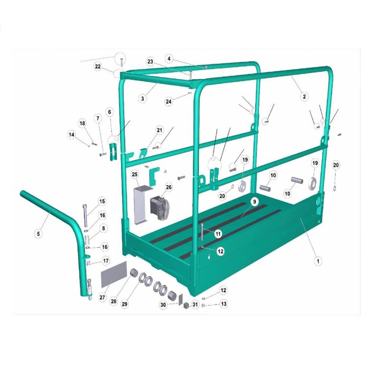 IM 3224 E Scissor Fixed Platform