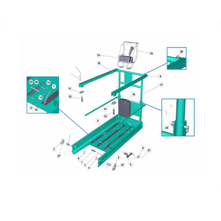 IM 3224 E Scissor Mobile Platform