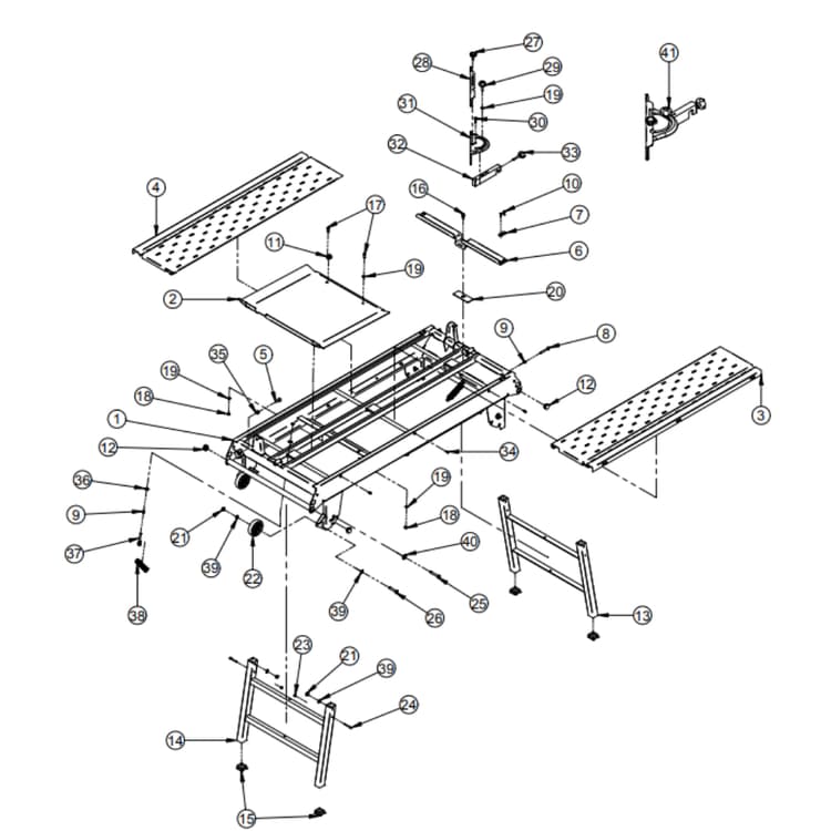 Combi 350/1200 Main Assembly