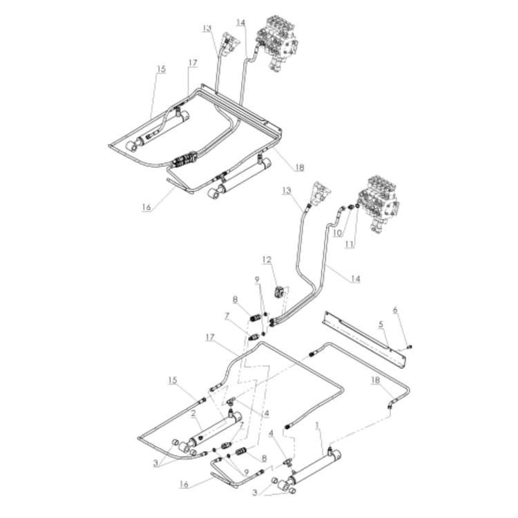Carry 107 Transporter Blade Piping