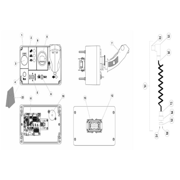 IM 4740 E Scissor Control Box
