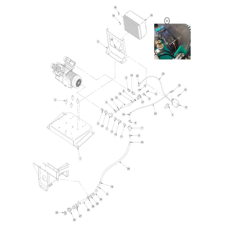 Step-Up 120 Compressor 220V Parts Single-Phase