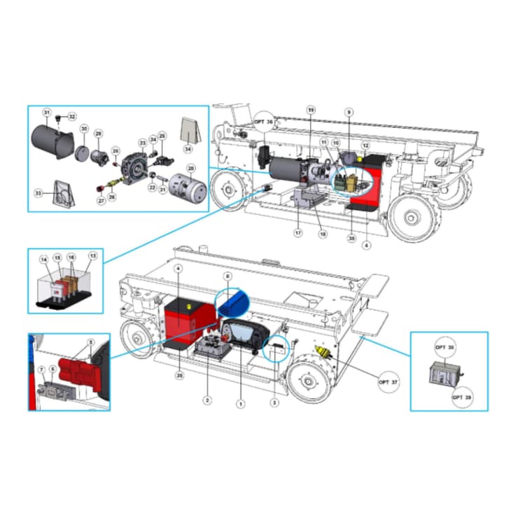 IM 3116 Right & Left Boxes