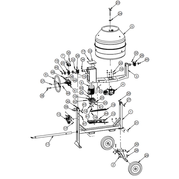 Syntesi 250 Machine Structure