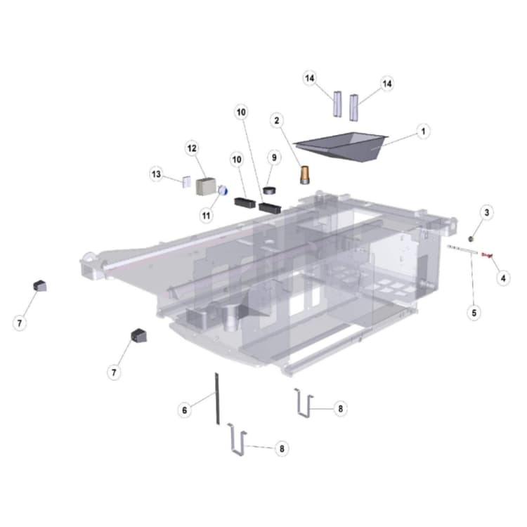 IM 4740 E Scissor Chassis